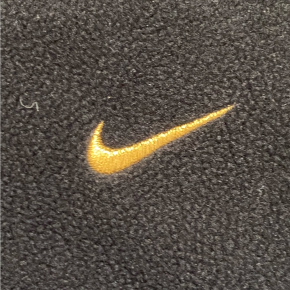 Nike dri-fit drawstring black gold sweats - Picture 2 of 4